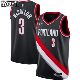 Dres Portland Trail Blazers C.J. McCollum 3 2020-21 Nike Icon Edition Swingman - Dječji